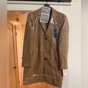 Tommy Hilfiger Men's Brown Pea Coat